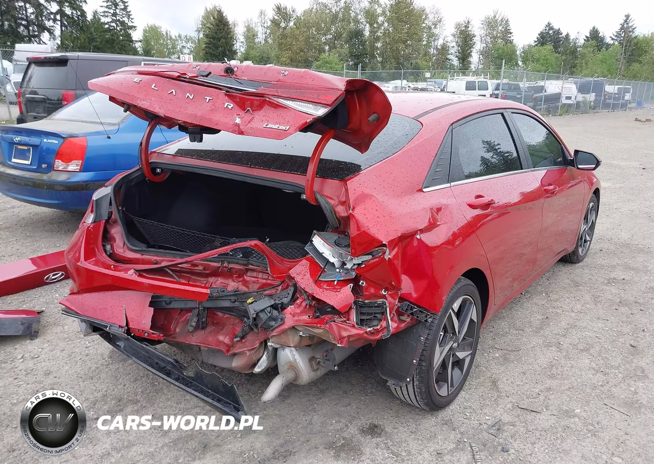 2023 Hyundai Elantra Limited VIN:KMHLP4AG2PU426055 - 4