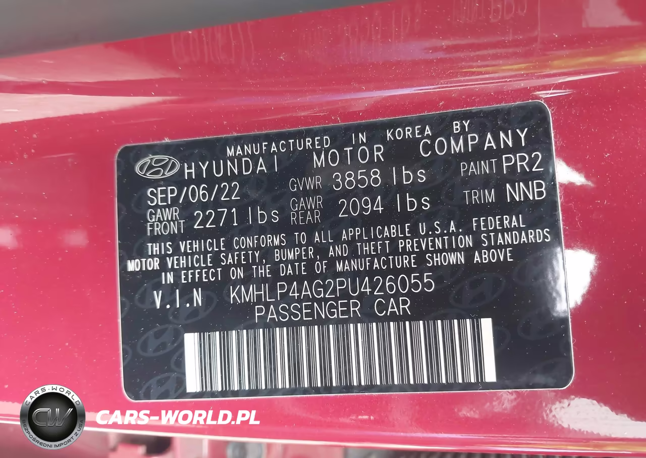 2023 Hyundai Elantra Limited VIN:KMHLP4AG2PU426055 - 9