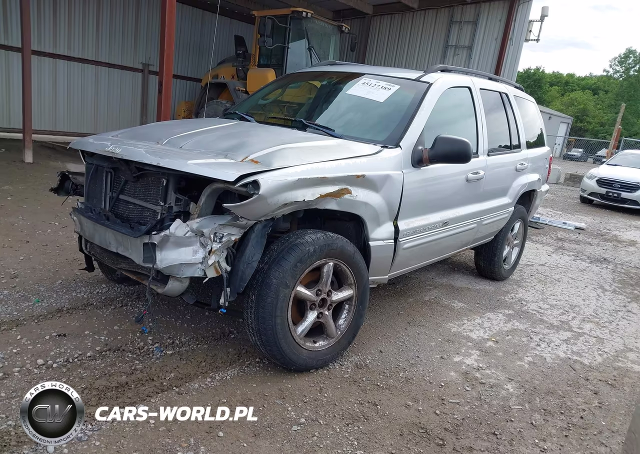2004 Jeep Grand Cherokee Overland VIN:1J8GW68J44C109345 - 2