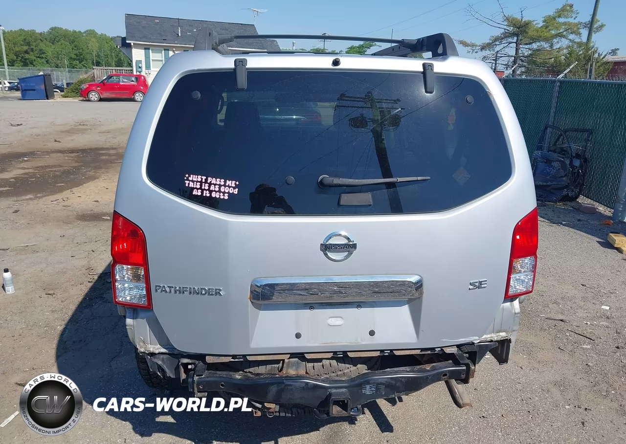 2007 Nissan Pathfinder Se VIN:5N1AR18W07C638746 - 17