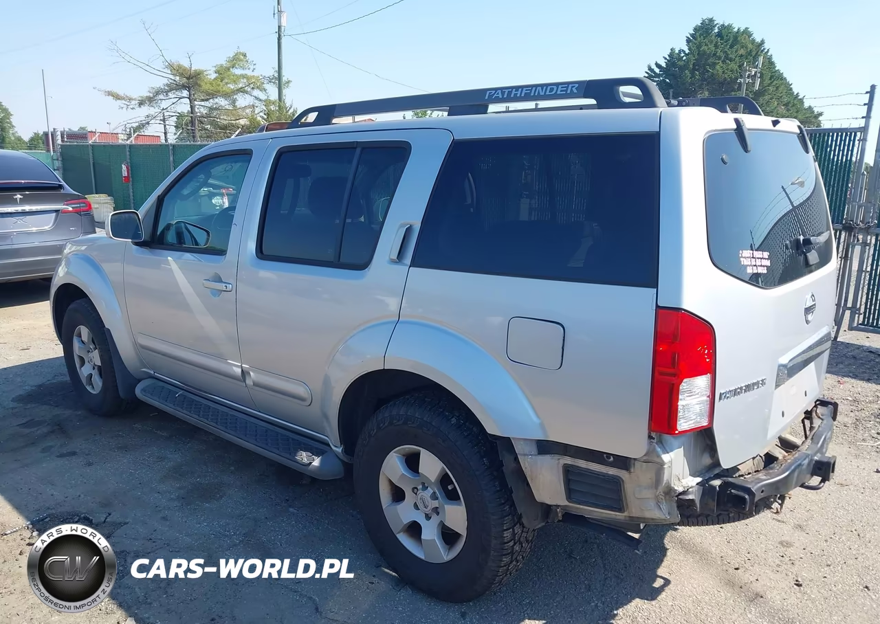 2007 Nissan Pathfinder Se VIN:5N1AR18W07C638746 - 3