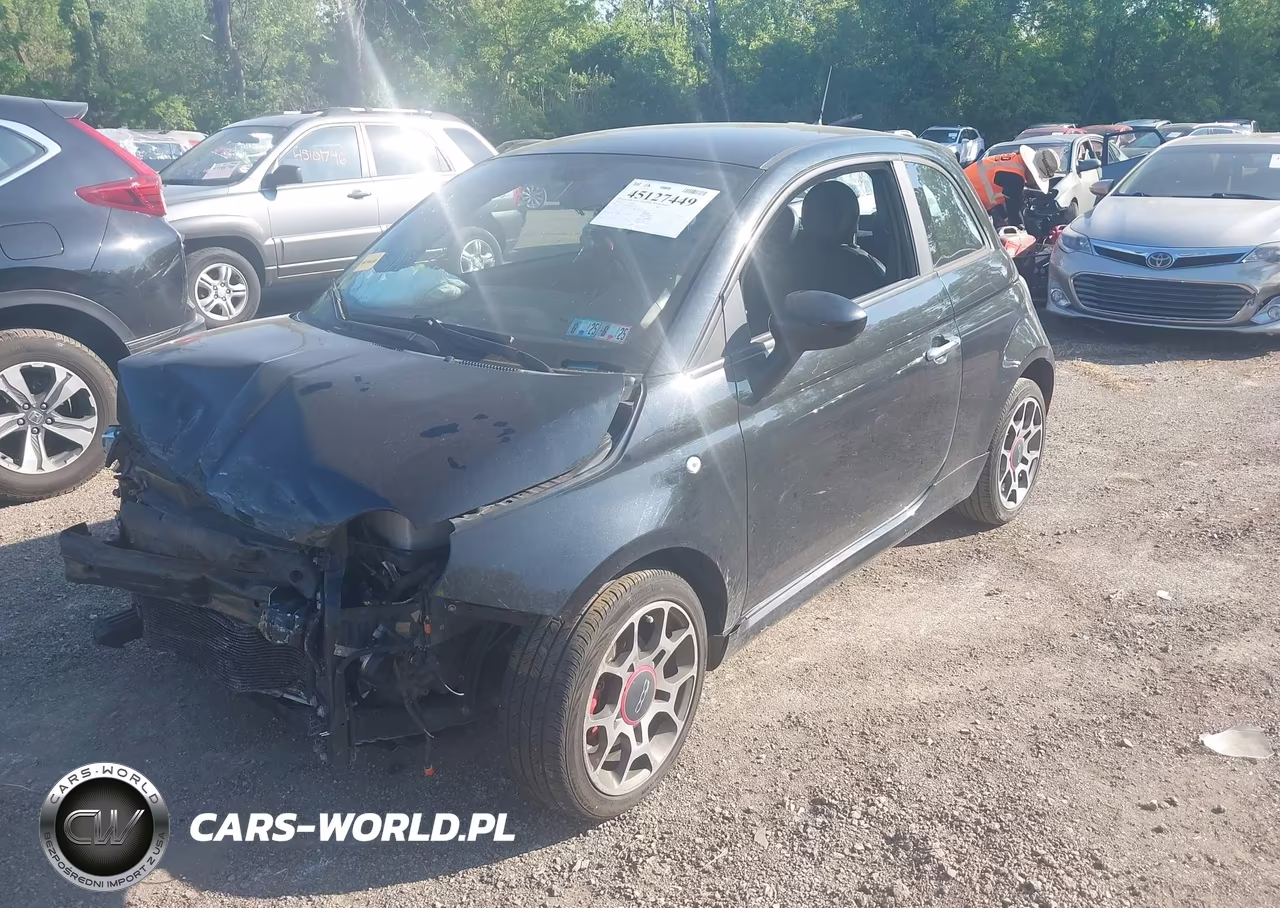 2013 Fiat 500 Sport VIN:3C3CFFBRXDT544755 - 2