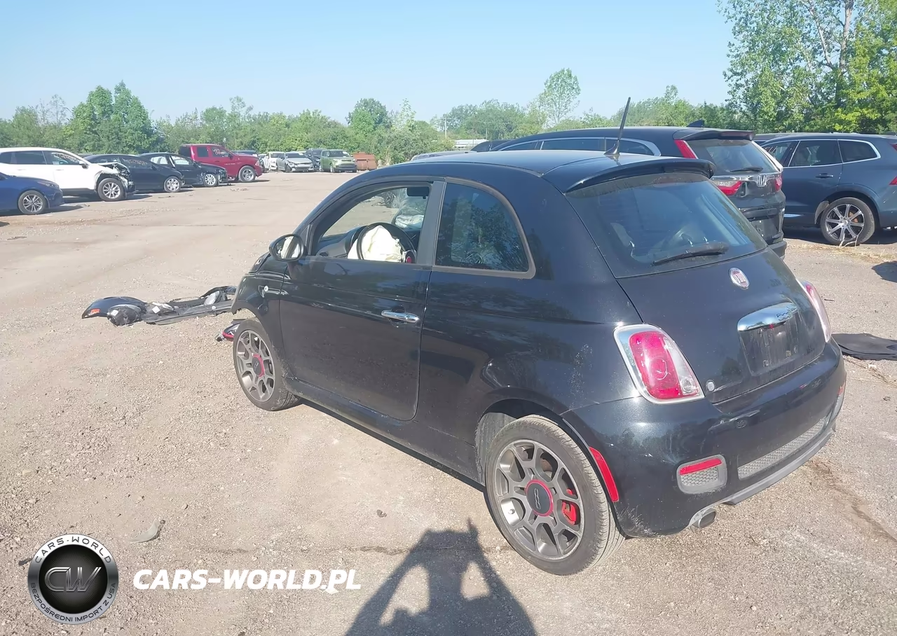 2013 Fiat 500 Sport VIN:3C3CFFBRXDT544755 - 3