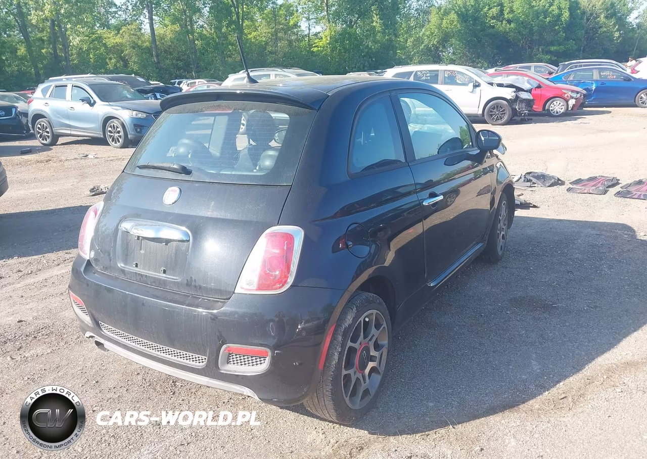 2013 Fiat 500 Sport VIN:3C3CFFBRXDT544755 - 4