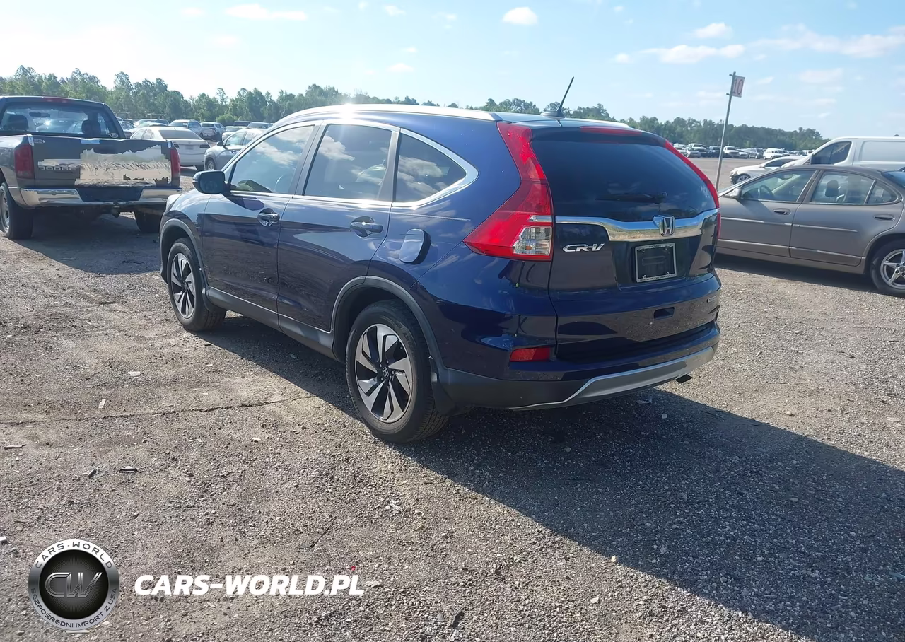 2015 Honda Cr-V Touring VIN:5J6RM3H90FL021285 - 3