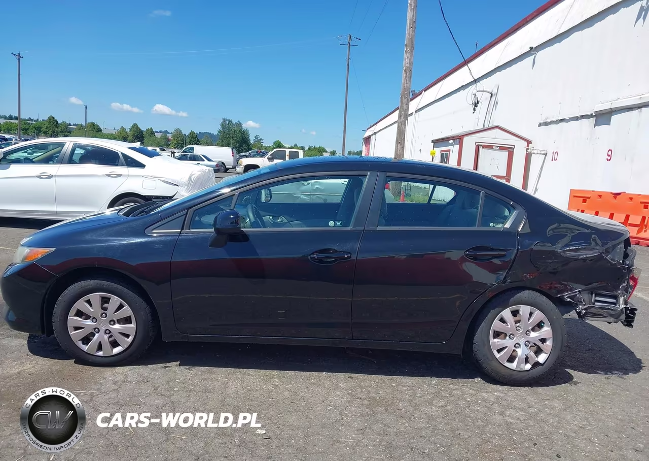 2012 Honda Civic Lx VIN:19XFB2F51CE375166 - 15
