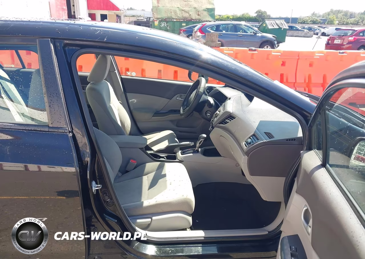2012 Honda Civic Lx VIN:19XFB2F51CE375166 - 5