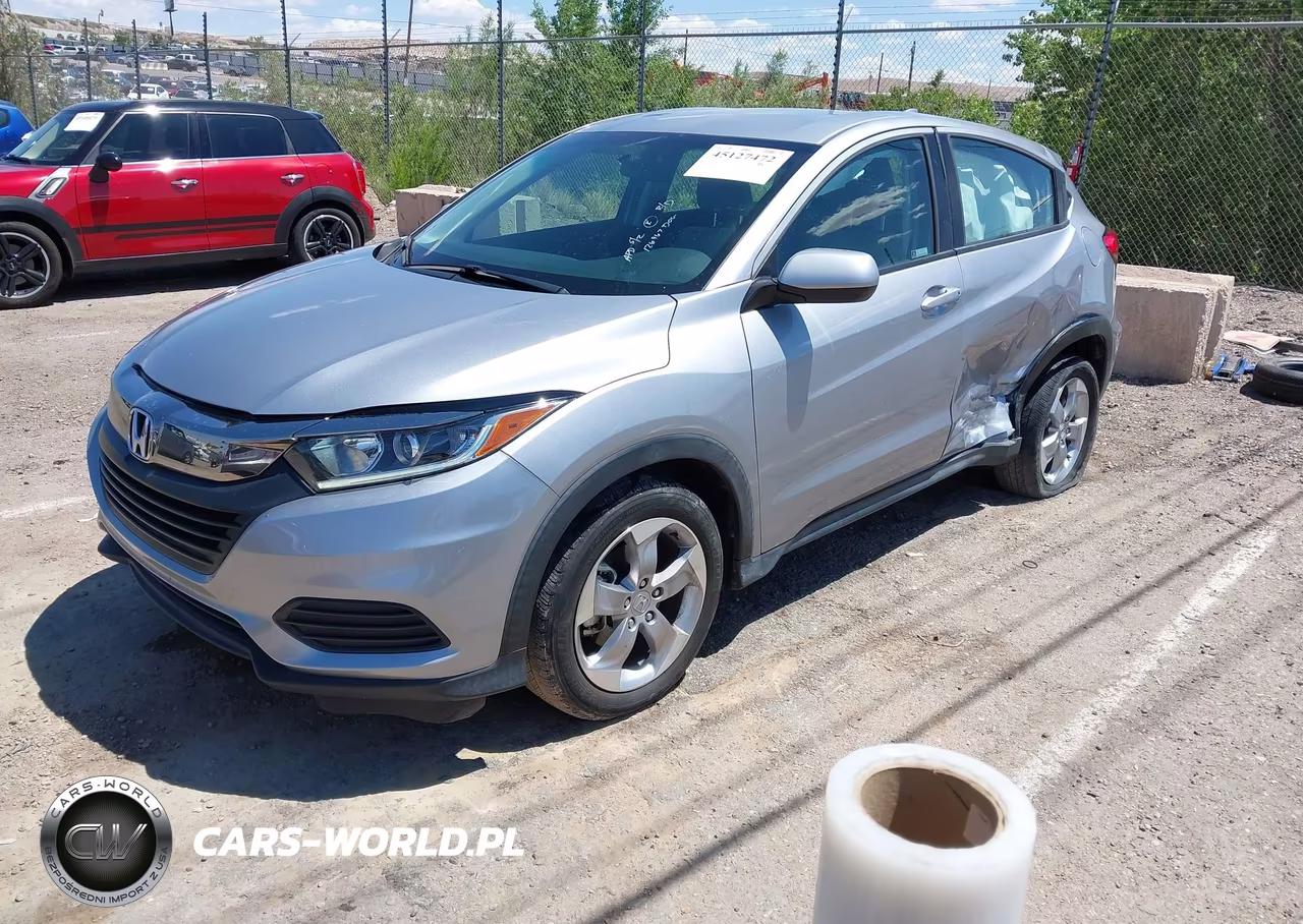 2021 Honda Hr-V Awd Lx VIN:3CZRU6H30MM743476 - 2