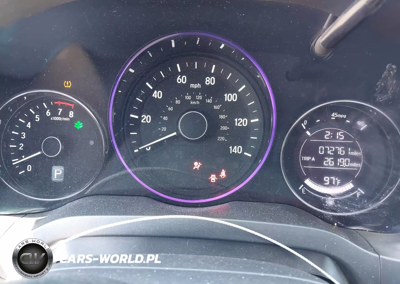 2021 Honda Hr-V Awd Lx VIN:3CZRU6H30MM743476 - 7