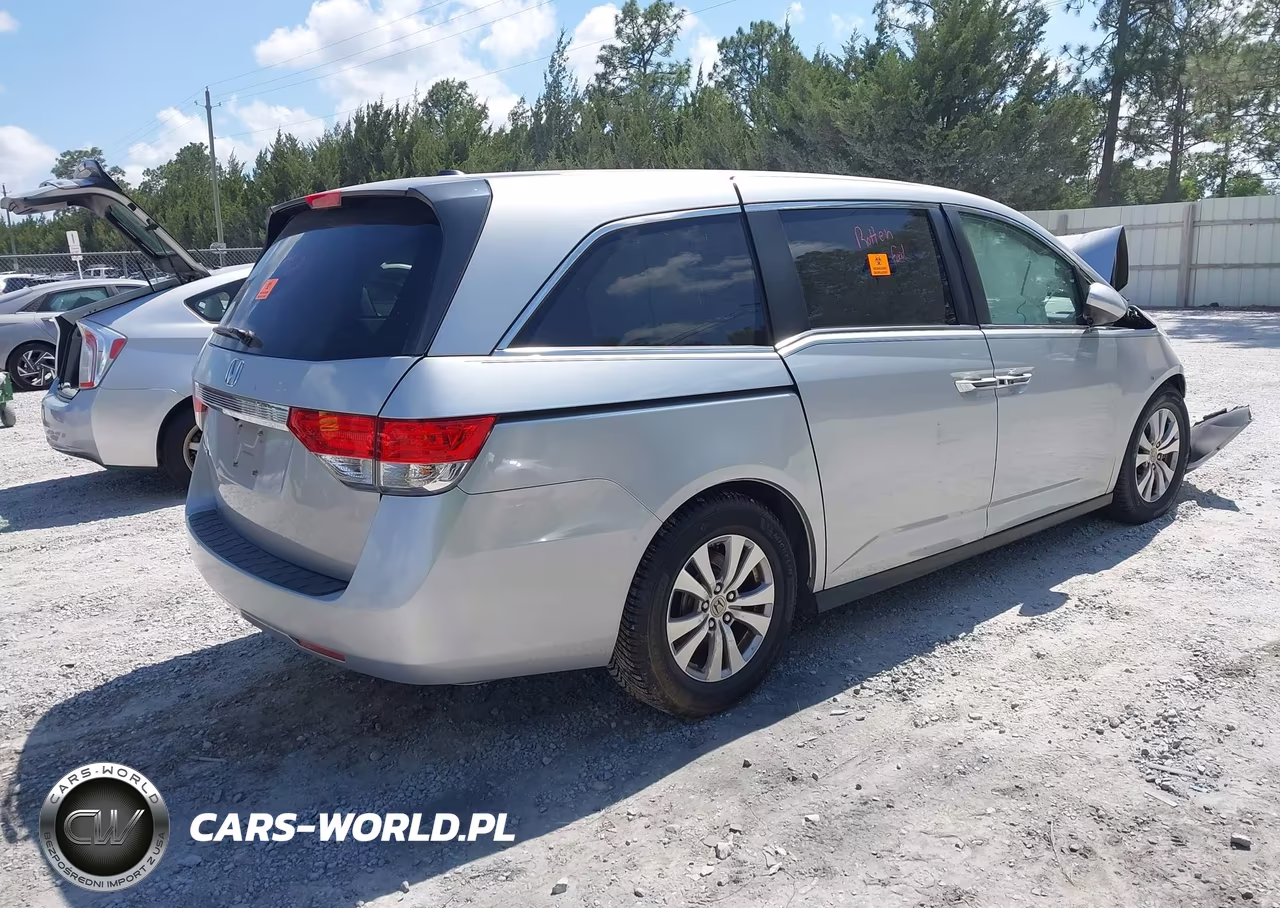 2015 Honda Odyssey Ex-L VIN:5FNRL5H60FB067518 - 4