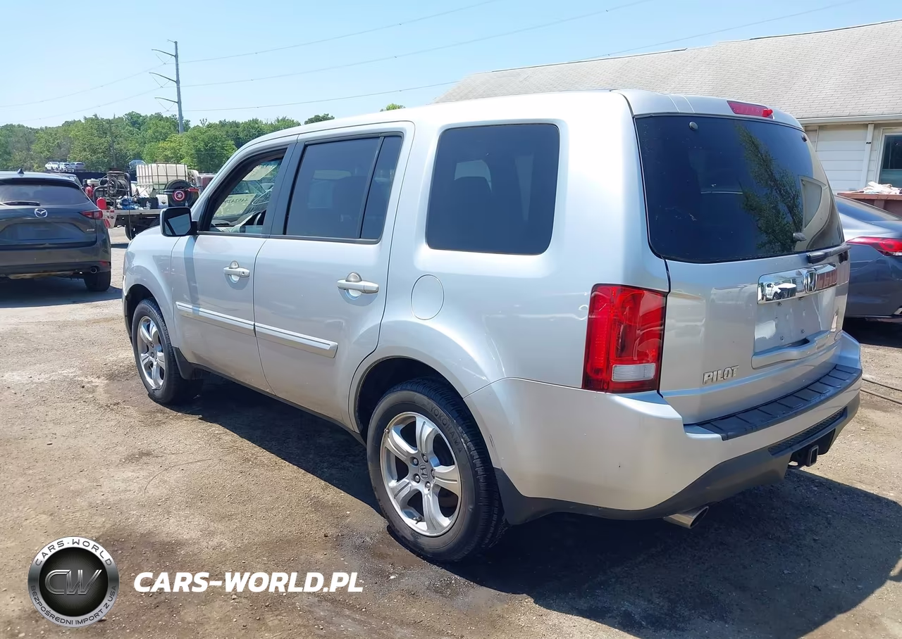2014 Honda Pilot Ex-L VIN:5FNYF4H72EB035450 - 3