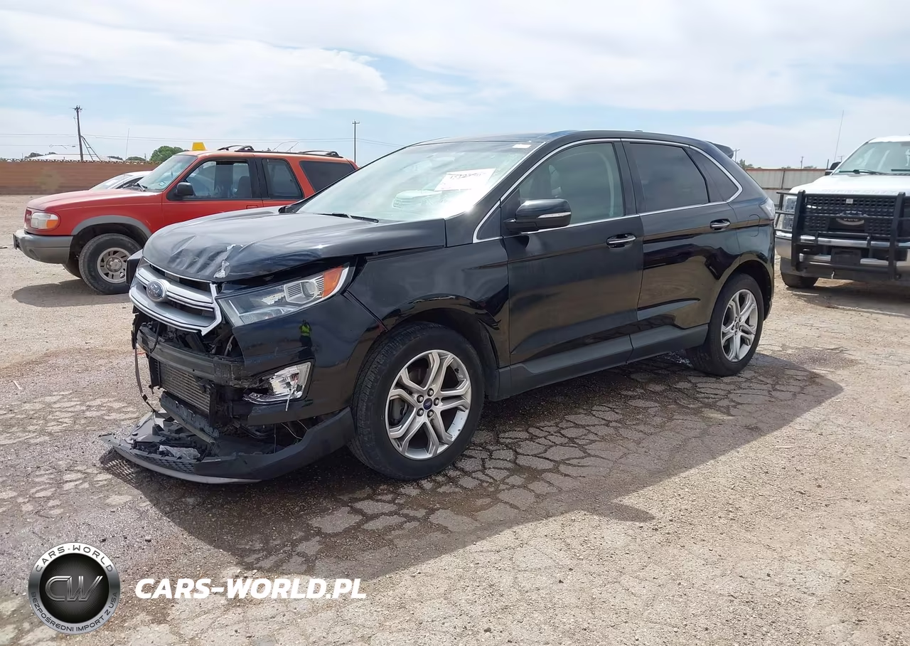 2017 Ford Edge Titanium VIN:2FMPK3K94HBB17365 - 2