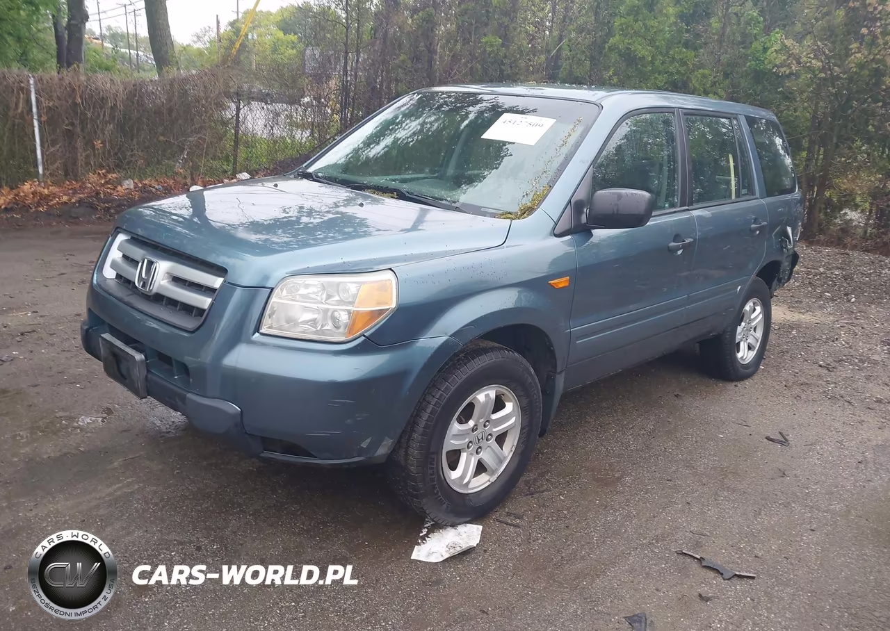 2006 Honda Pilot Lx VIN:5FNYF18196B016342 - 2
