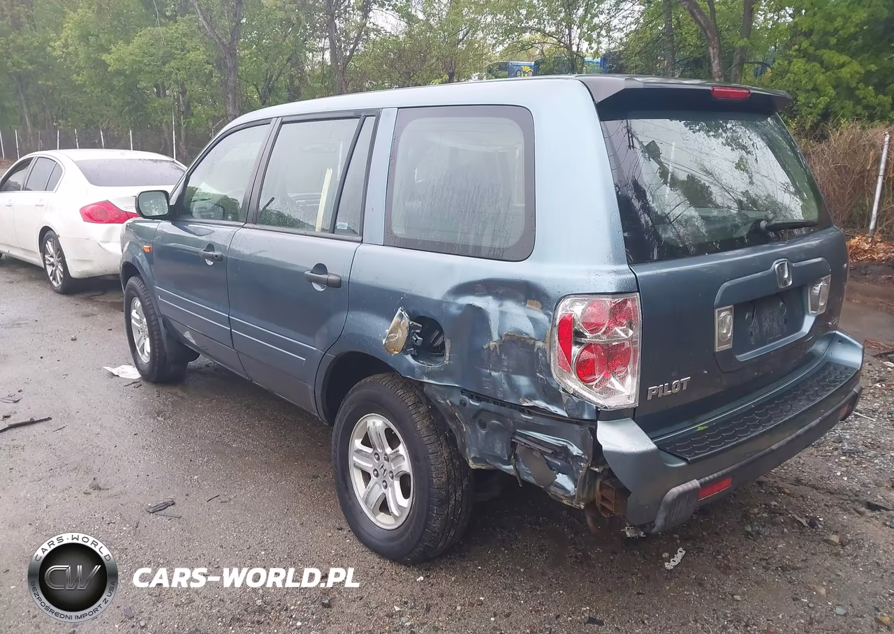 2006 Honda Pilot Lx VIN:5FNYF18196B016342 - 3