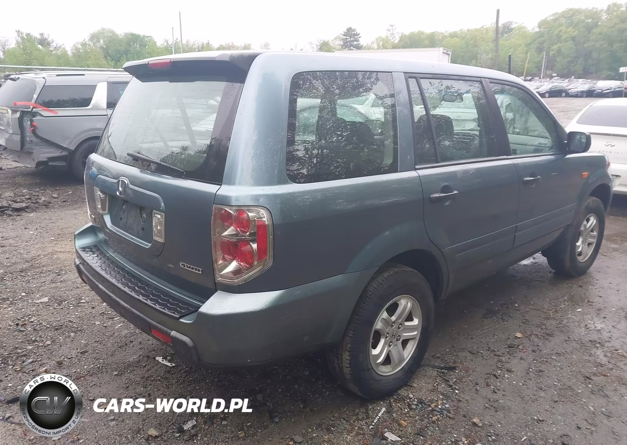 2006 Honda Pilot Lx VIN:5FNYF18196B016342 - 4