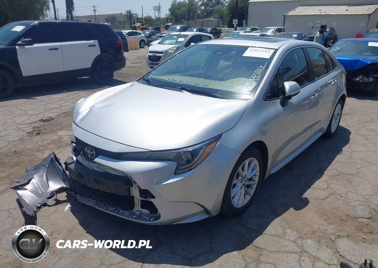 2022 Toyota Corolla Xle VIN:JTDFPMAE5NJ191925 - 2