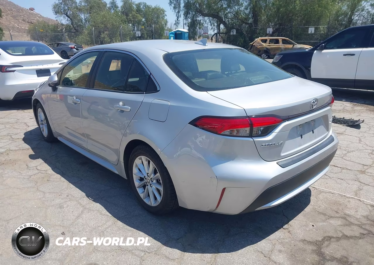 2022 Toyota Corolla Xle VIN:JTDFPMAE5NJ191925 - 3