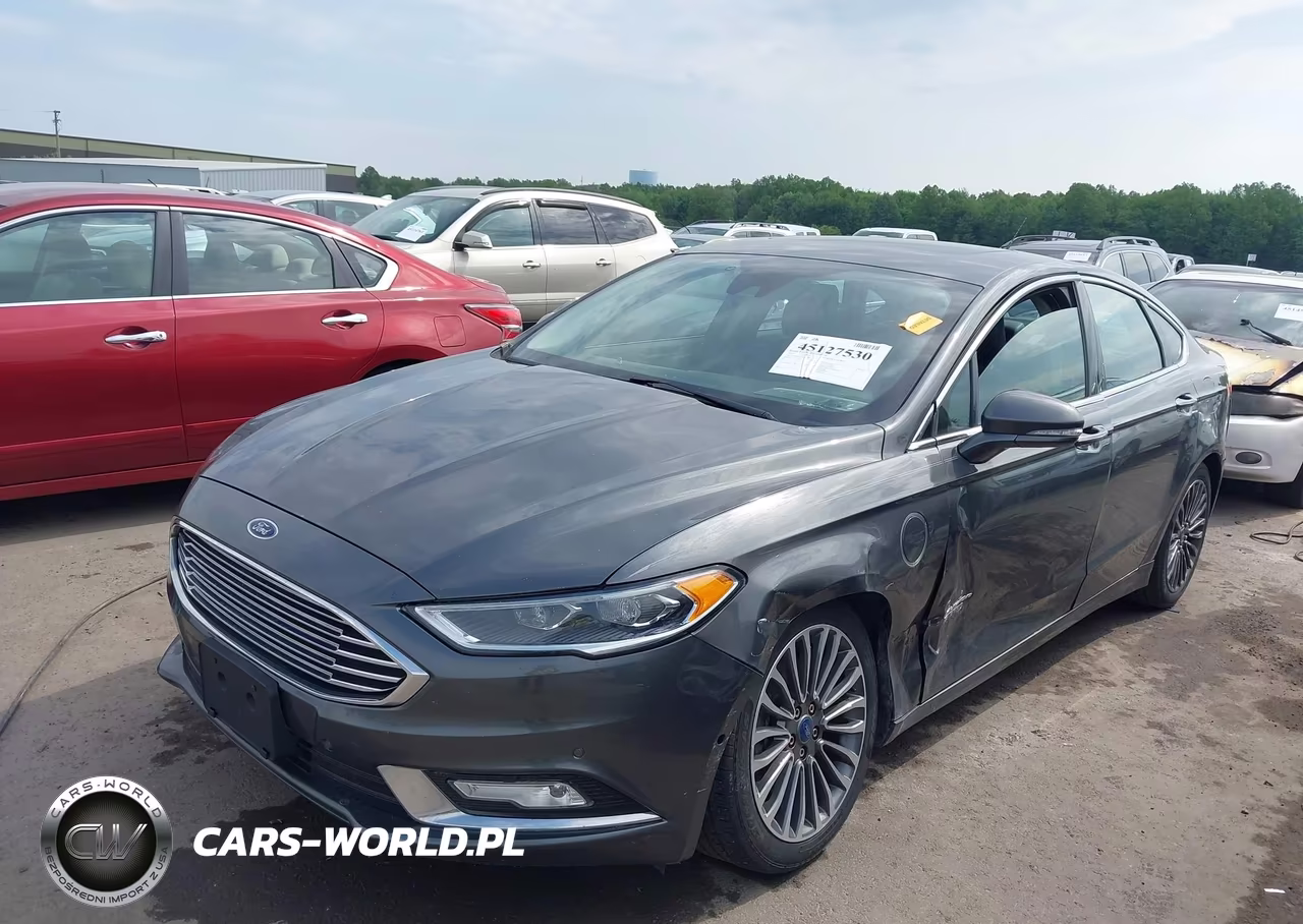 2017 Ford Fusion Energi Titanium VIN:3FA6P0SU4HR152063 - 2