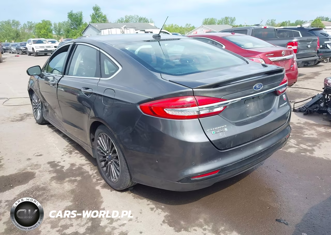 2017 Ford Fusion Energi Titanium VIN:3FA6P0SU4HR152063 - 3