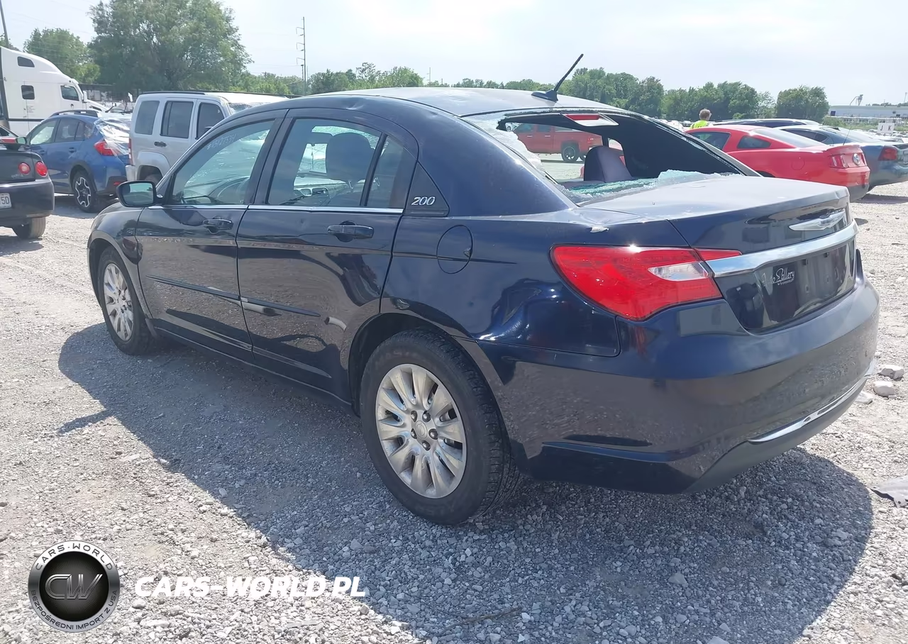 2012 Chrysler 200 Lx VIN:1C3CCBAB4CN257237 - 3