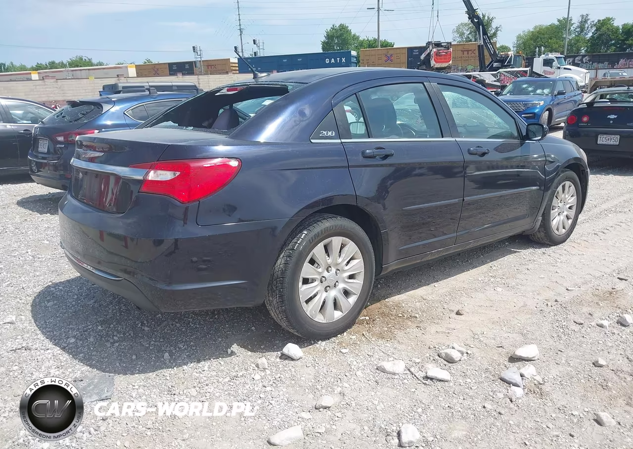 2012 Chrysler 200 Lx VIN:1C3CCBAB4CN257237 - 4