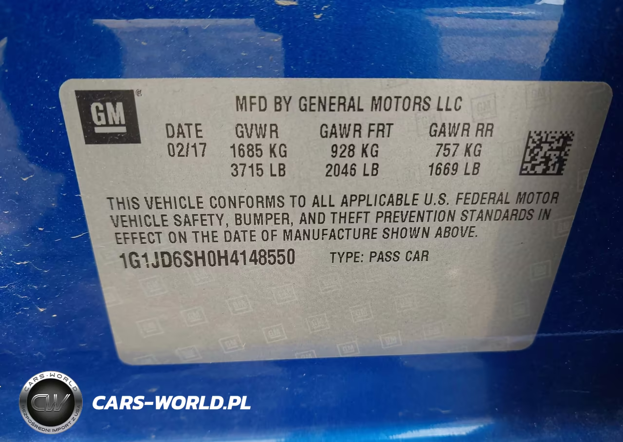 2017 Chevrolet Sonic Lt Auto VIN:1G1JD6SH0H4148550 - 9