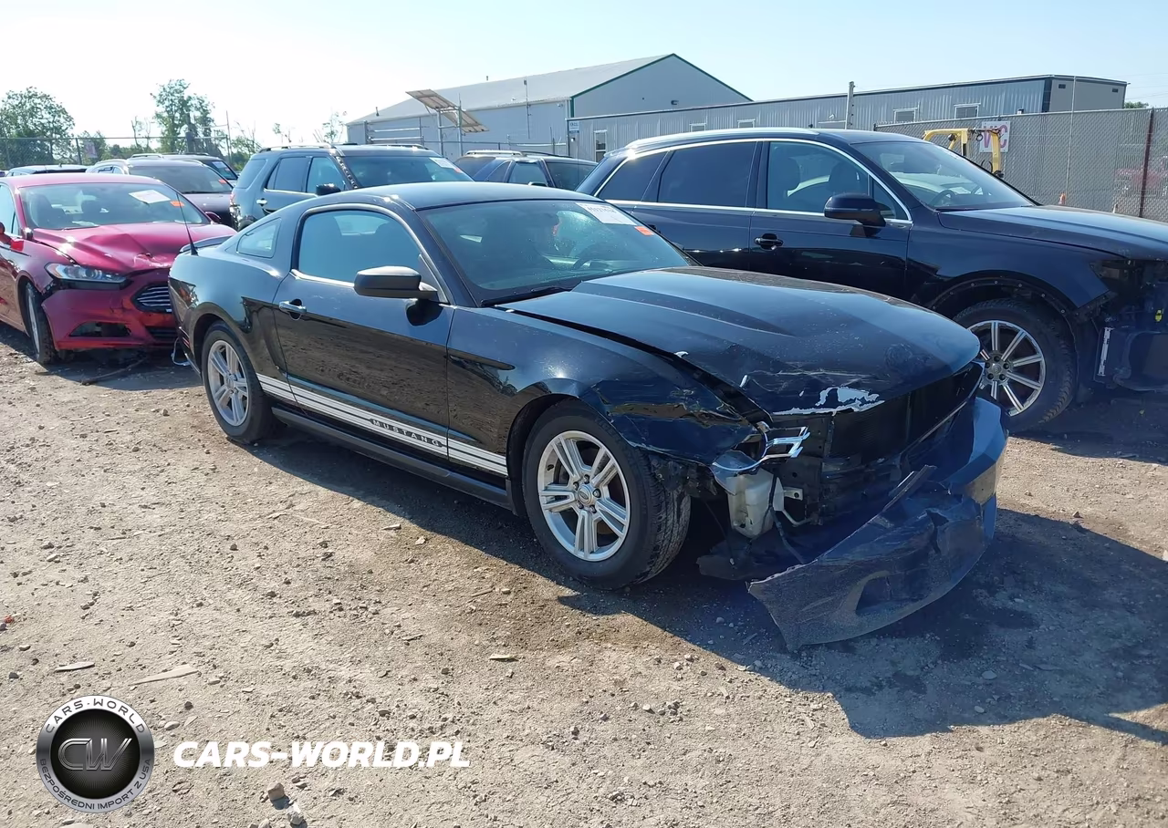 2012 Ford Mustang V6 VIN:1ZVBP8AM3C5278013 - 1