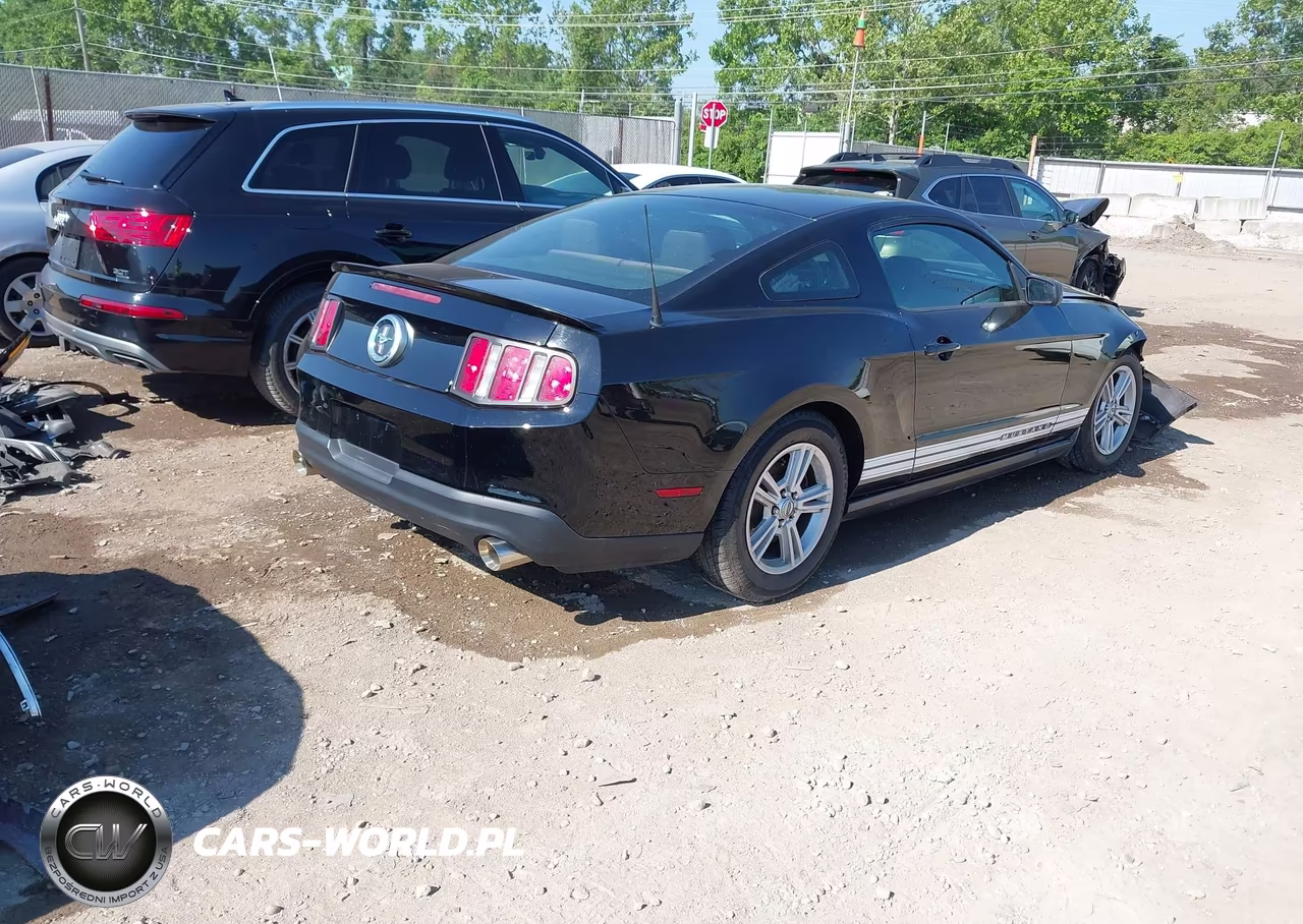 2012 Ford Mustang V6 VIN:1ZVBP8AM3C5278013 - 4