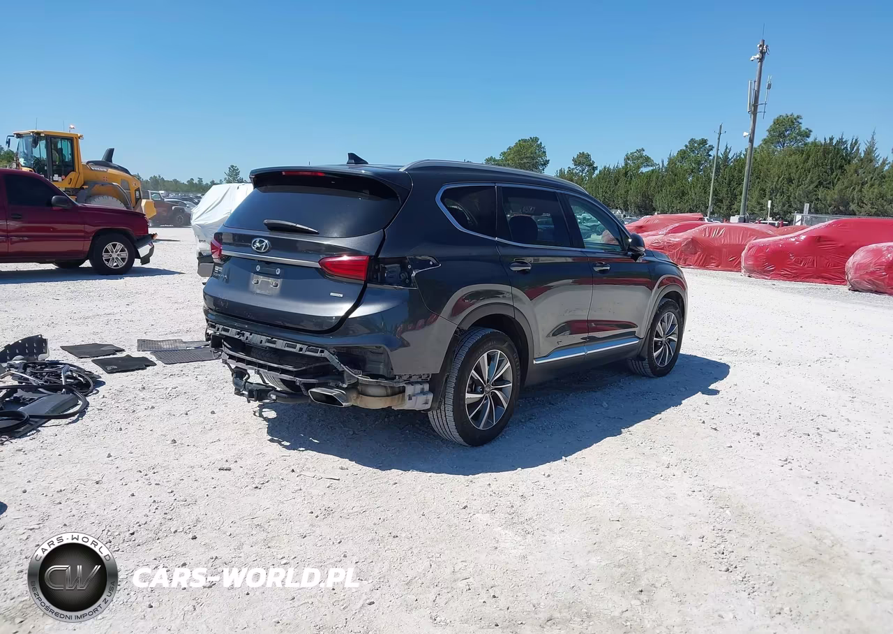 2020 Hyundai Santa Fe Sel VIN:5NMS3CADXLH252250 - 4