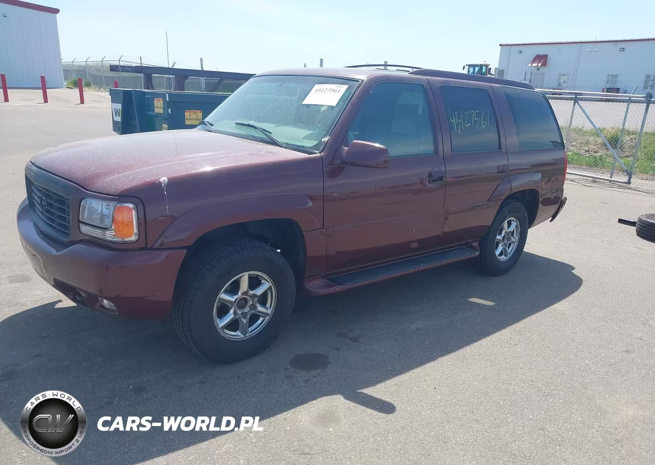 2000 Cadillac Escalade Standard VIN:1GYEK13R2YR130377 - 2