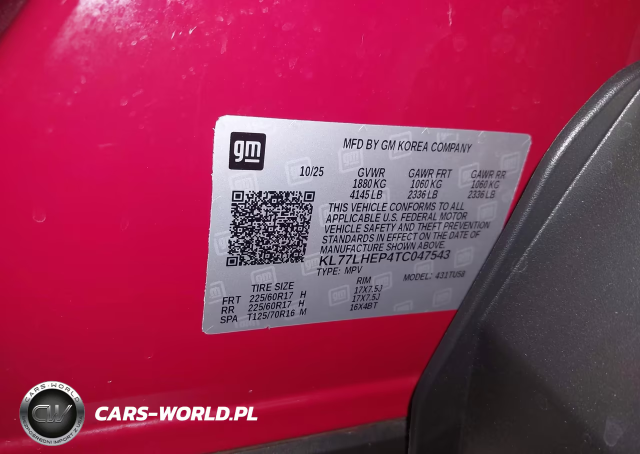 2026 Chevrolet Trax Fwd Lt VIN:KL77LHEP4TC047543 - 9