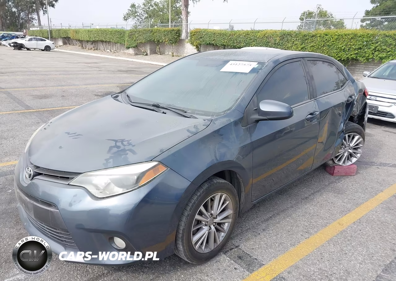 2015 Toyota Corolla Le Plus VIN:5YFBURHE5FP264766 - 2