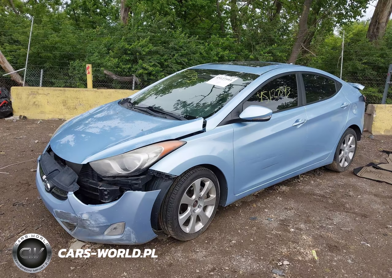 2011 Hyundai Elantra Limited (Ulsan Plant) VIN:KMHDH4AE5BU119519 - 2