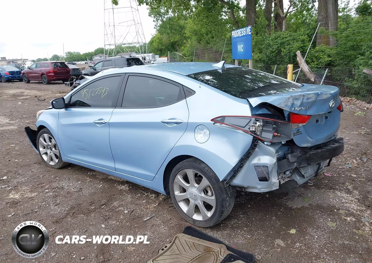 2011 Hyundai Elantra Limited (Ulsan Plant) VIN:KMHDH4AE5BU119519 - 3