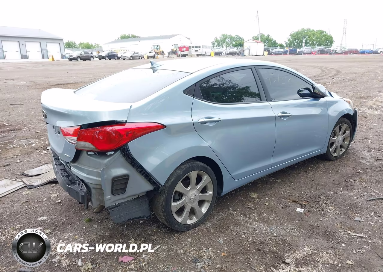 2011 Hyundai Elantra Limited (Ulsan Plant) VIN:KMHDH4AE5BU119519 - 4