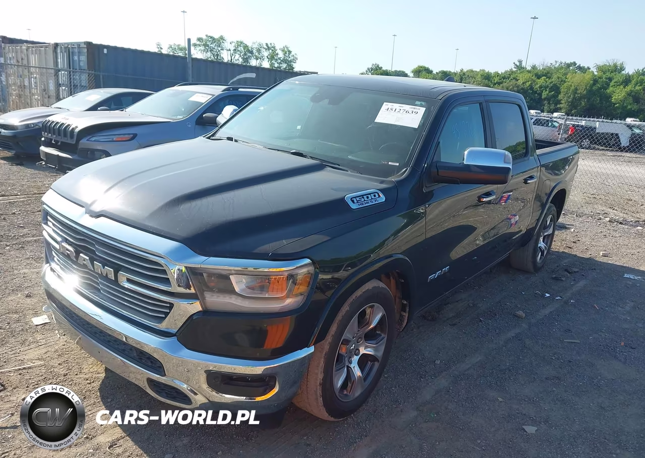 2019 Ram 1500 Laramie 4X4 5'7 Box VIN:1C6SRFJT7KN669342 - 2