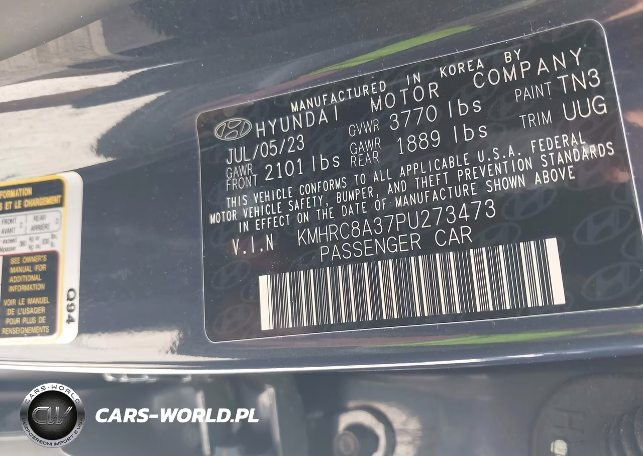2023 Hyundai Venue Limited VIN:KMHRC8A37PU273473 - 9