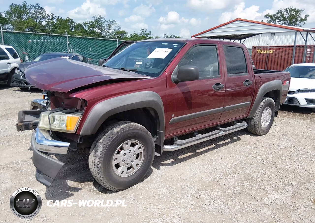 2007 Chevrolet Colorado Lt VIN:1GCDS13E478196903 - 2