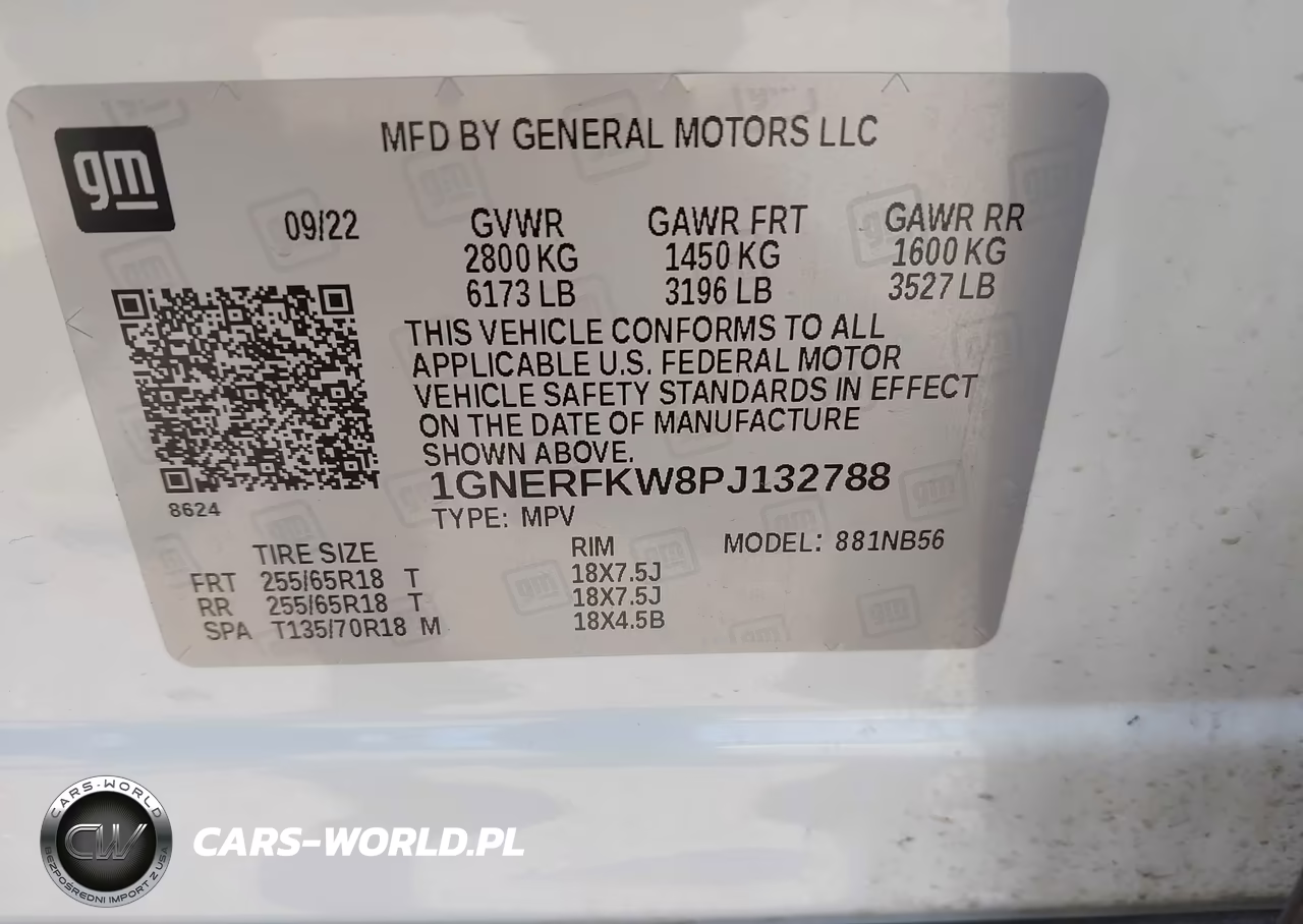 2023 Chevrolet Traverse Fwd Ls VIN:1GNERFKW8PJ132788 - 9