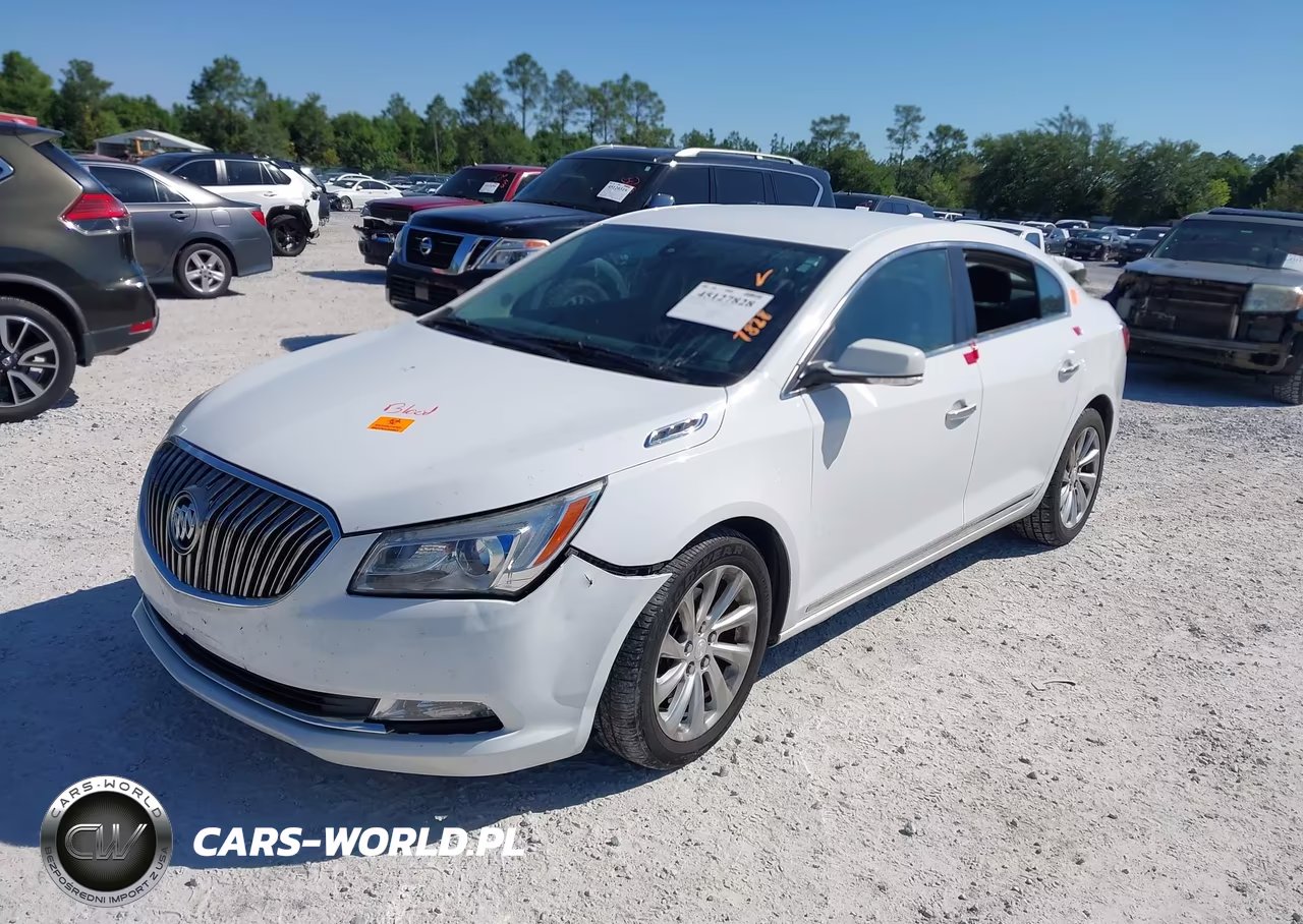 2015 Buick Lacrosse Leather VIN:1G4GB5G35FF276925 - 2