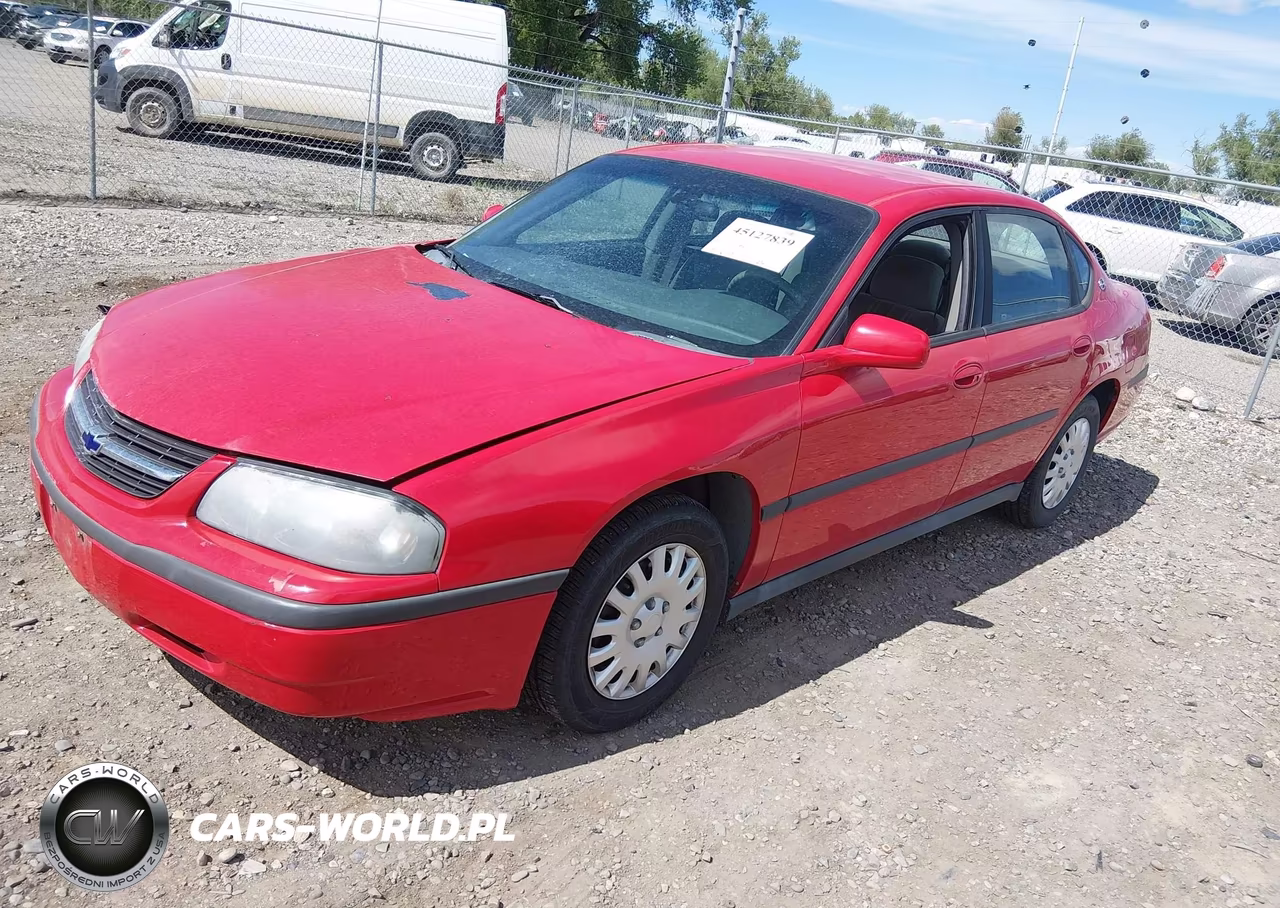 2004 Chevrolet Impala VIN:2G1WF52E349287353 - 2