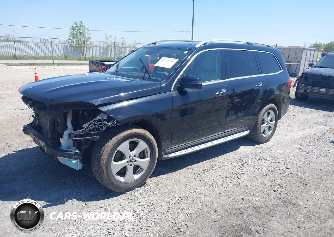2017 Mercedes-Benz Gls 450 4Matic VIN:4JGDF6EE1HA948738 - 2