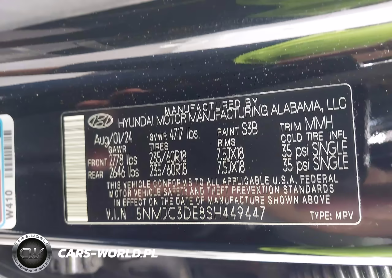 2025 Hyundai Tucson Sel Convenience VIN:5NMJC3DE8SH449447 - 9