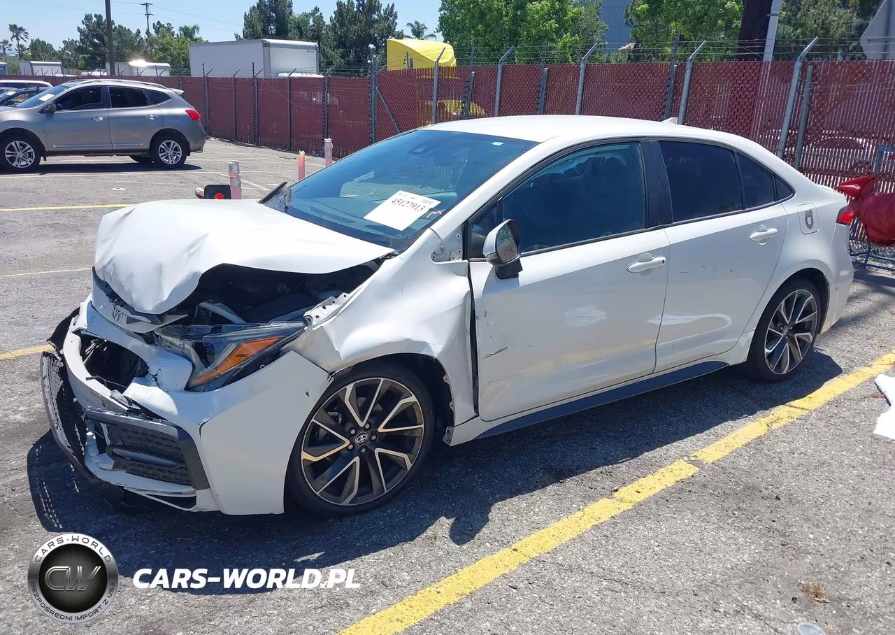 2020 Toyota Corolla Se VIN:5YFS4RCE4LP031822 - 2