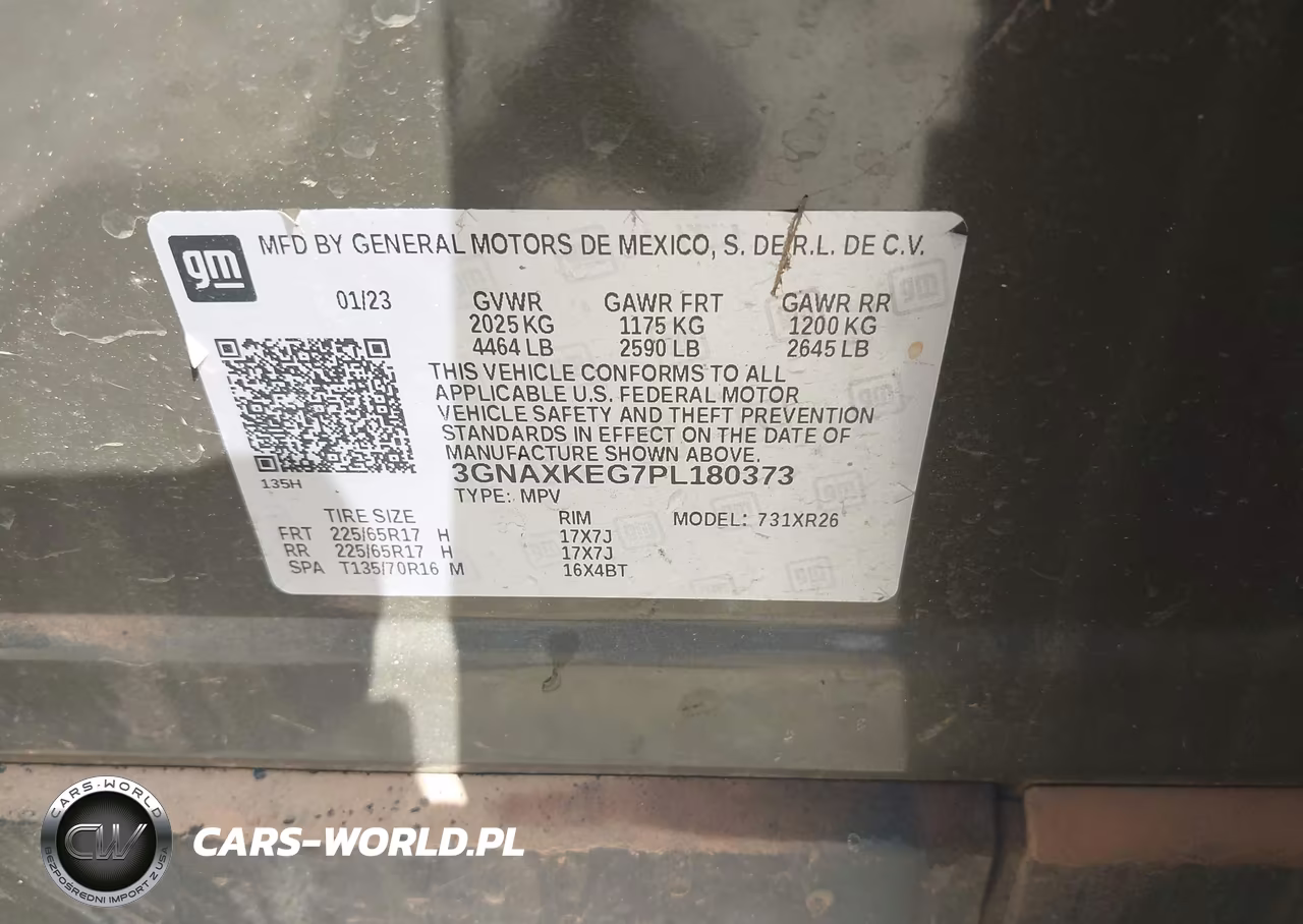2023 Chevrolet Equinox Fwd Lt VIN:3GNAXKEG7PL180373 - 9