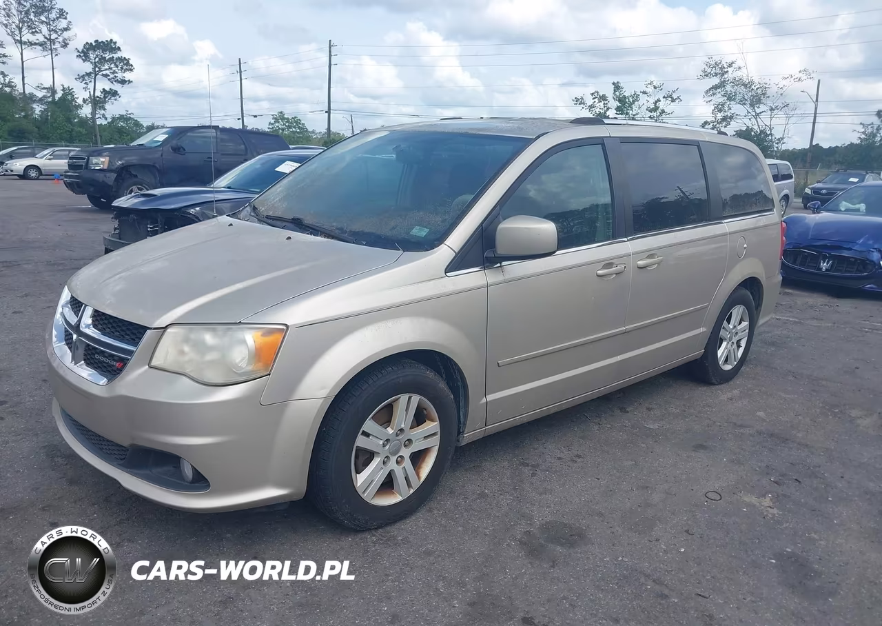 2012 Dodge Grand Caravan Sxt VIN:2C4RDGDGXDR615498 - 2