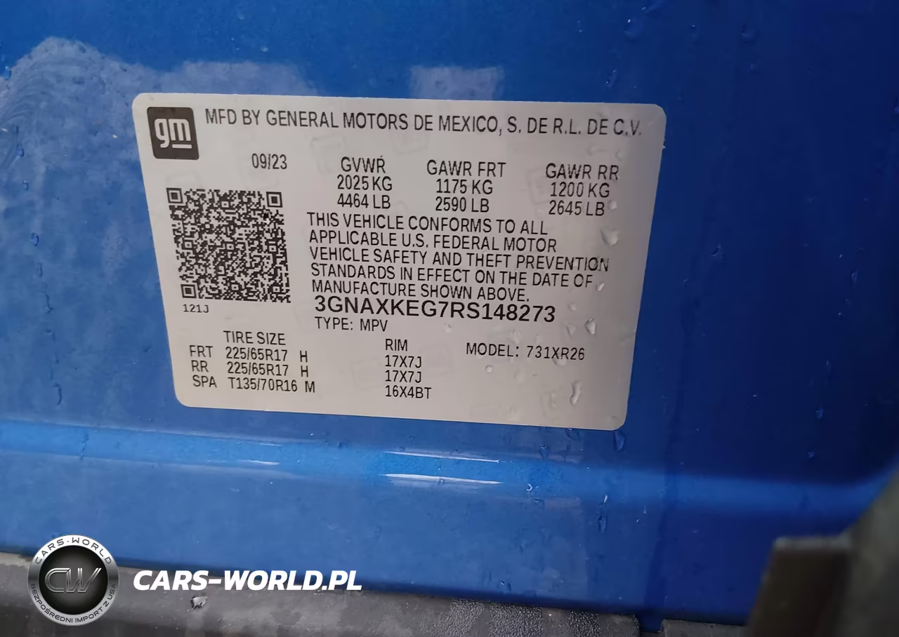 2024 Chevrolet Equinox Fwd Lt VIN:3GNAXKEG7RS148273 - 9