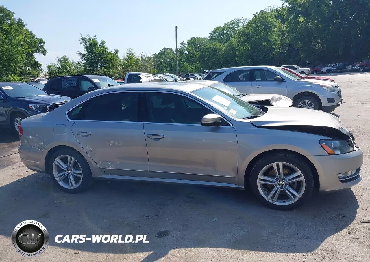 2014 Volkswagen Passat 2.0L Tdi Sel Premium VIN:1VWCN7A39EC062483 - 13