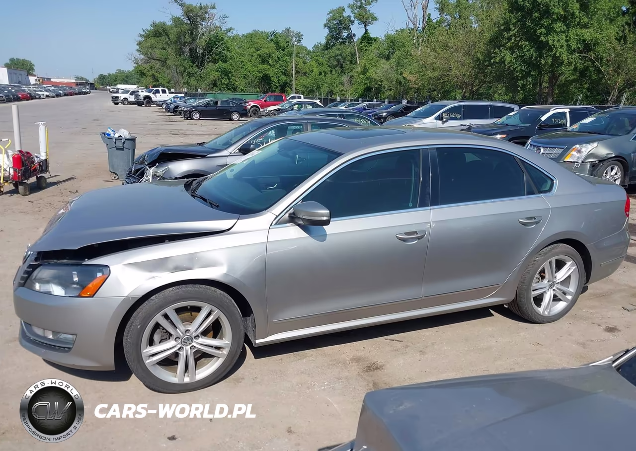 2014 Volkswagen Passat 2.0L Tdi Sel Premium VIN:1VWCN7A39EC062483 - 14