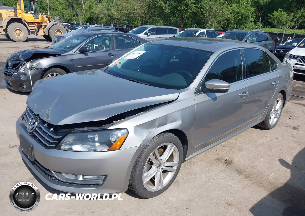 2014 Volkswagen Passat 2.0L Tdi Sel Premium VIN:1VWCN7A39EC062483 - 2
